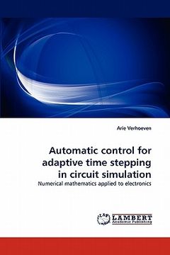 portada automatic control for adaptive time stepping in circuit simulation (in English)