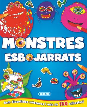 portada Monstres Esbojarrats amb Màscares i Adhesius (en Catalá)