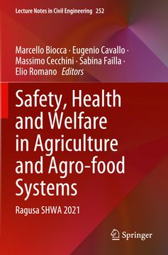 portada Safety, Health and Welfare in Agriculture and Agro-Food Systems (in English)