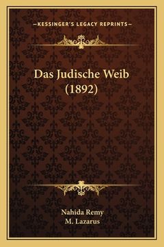 portada Das Judische Weib (1892) (en Alemán)
