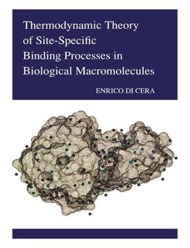portada Thermodynamic Theory of Site-Specific Binding Processes in Biological Macromolecules Paperback (in English)