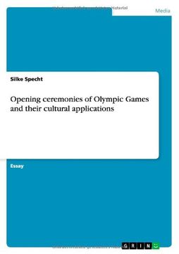 portada Opening ceremonies of Olympic Games and their cultural applications