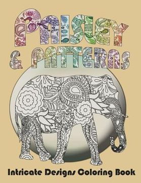 portada Paisley and Patterns: Intricate Designs Coloring Book (in English)