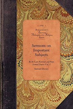 portada Sermons on Important Subjects (en Inglés)