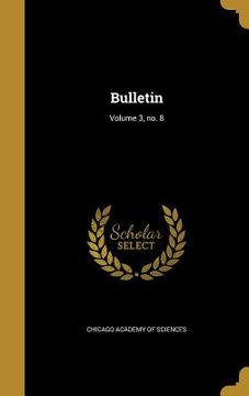 portada Bulletin; Volume 3, no. 8 (in English)