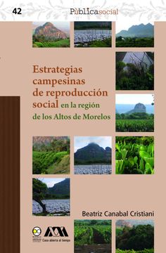 portada Estrategias Campesinas de Reproducción Social en la Región de los Altos de Morelos