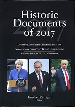 portada Historic Documents of 2017 (en Inglés)