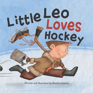 portada Little Leo Loves Hockey (en Inglés)