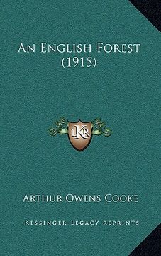 portada an english forest (1915) (en Inglés)