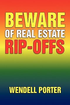 portada beware of real estate rip-offs (en Inglés)