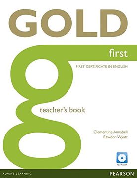 portada Gold First Teacher's Book With Test Master Cd-Rom Pack (en Inglés)