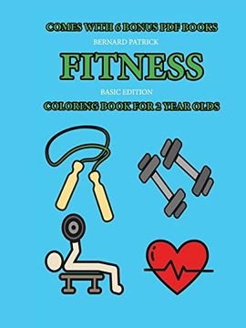 portada Coloring Book for 2 Year Olds (Fitness) (in English)