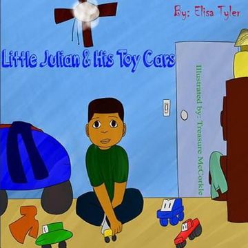 portada Little Julian & His Toy Cars (en Inglés)