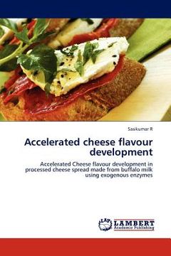 portada accelerated cheese flavour development (en Inglés)