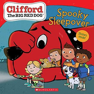portada The Spooky Sleepover (Clifford the big red dog Storybook) (en Inglés)