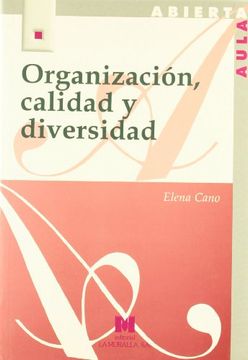portada Organización, Calidad y Diversidad (Aula Abierta) (in Spanish)