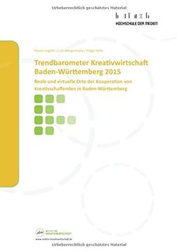 portada Trendbarometer Kreativwirtschaft Baden-Wurttemberg 2015 (German Edition)