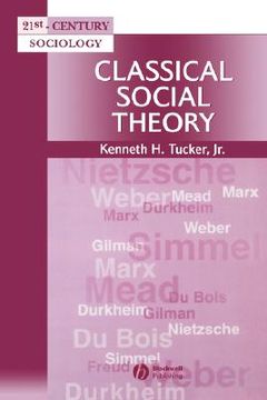 portada classical social theory (en Inglés)