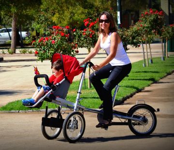 Taga Bike Stroller: El cochecito de bebé que se hace bici en menos