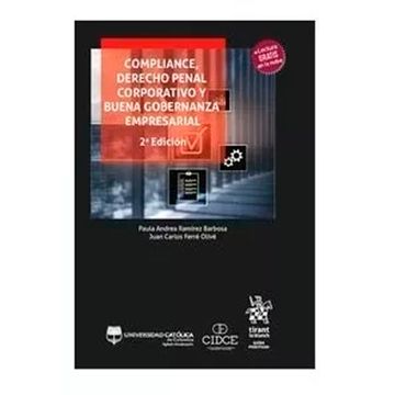 portada Compliance, Derecho Penal Y Corporativo Y Buena Gobernanza Empresarial 2ª Edición