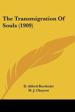 portada the transmigration of souls (1909) (en Inglés)