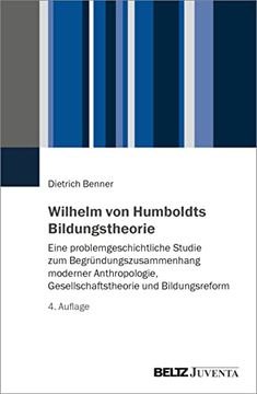 portada Wilhelm von Humboldts Bildungstheorie (en Alemán)