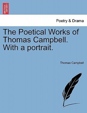 portada the poetical works of thomas campbell. with a portrait. (in English)