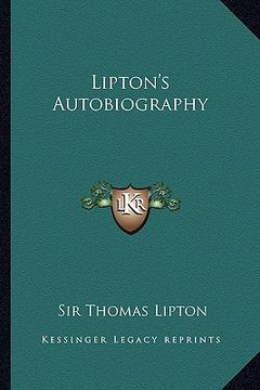 portada lipton's autobiography (in English)