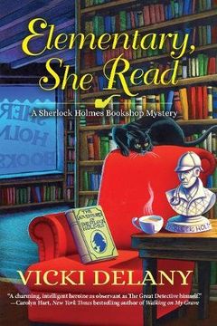 portada Elementary, she Read: A Sherlock Holmes Bookshop Mystery (in English)