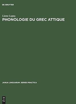 portada Phonologie du Grec Attique (in French)