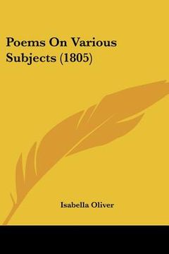 portada poems on various subjects (1805) (en Inglés)