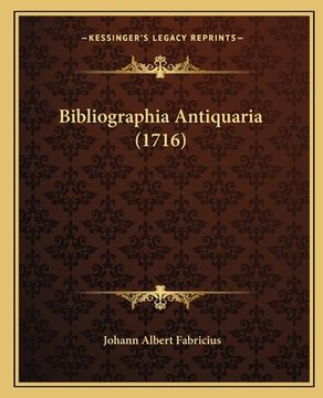 portada Bibliographia Antiquaria (1716) (in Latin)