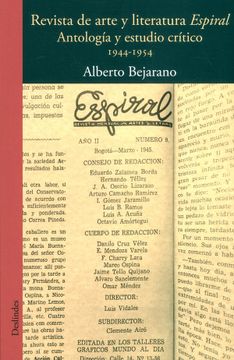portada Revista de Arte y Literatura Espiral Antología y Estudios Crítico 1944- 1954