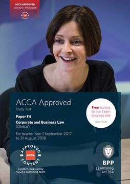 portada ACCA F4 Corporate and Business Law (Global): Study Text