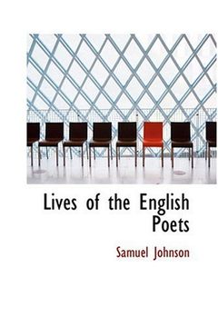 portada Lives of the English Poets (en Inglés)