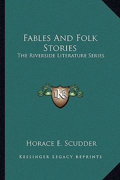 portada fables and folk stories: the riverside literature series (en Inglés)