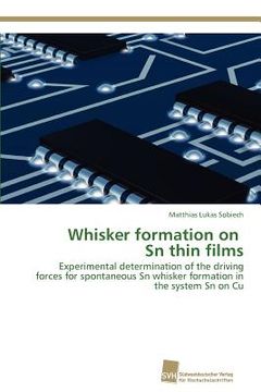 portada whisker formation on sn thin films (en Inglés)