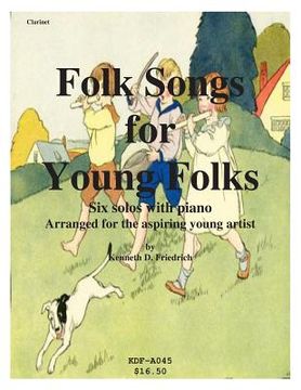portada Folk Songs for Young Folks - clarinet and piano (en Inglés)