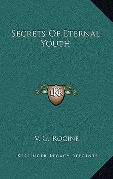 portada secrets of eternal youth (in English)