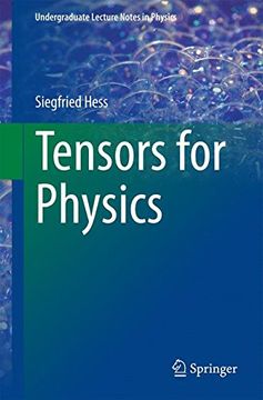 portada Tensors for Physics (Undergraduate Lecture Notes in Physics) (en Inglés)