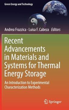 portada Recent Advancements in Materials and Systems for Thermal Energy Storage: An Introduction to Experimental Characterization Methods (en Inglés)