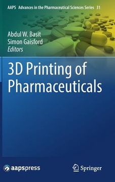 portada 3D Printing of Pharmaceuticals (en Inglés)