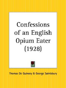 portada confessions of an english opium eater (en Inglés)