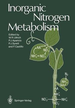 portada inorganic nitrogen metabolism (en Inglés)