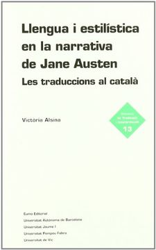 portada llengua i estilística en la narrativa de jane austen (in Catalá)