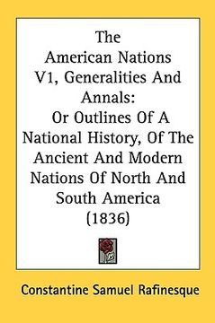 portada the american nations, generalities and annals
