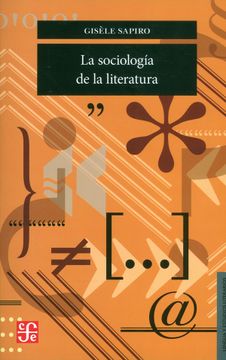 portada La Sociologia de la Literatura (in Spanish)