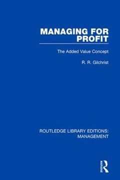 portada Managing for Profit: The Added Value Concept (en Inglés)