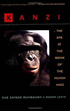 portada Kanzi: The ape at the Brink of the Human Mind (en Inglés)