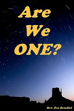 portada are we one? (in English)